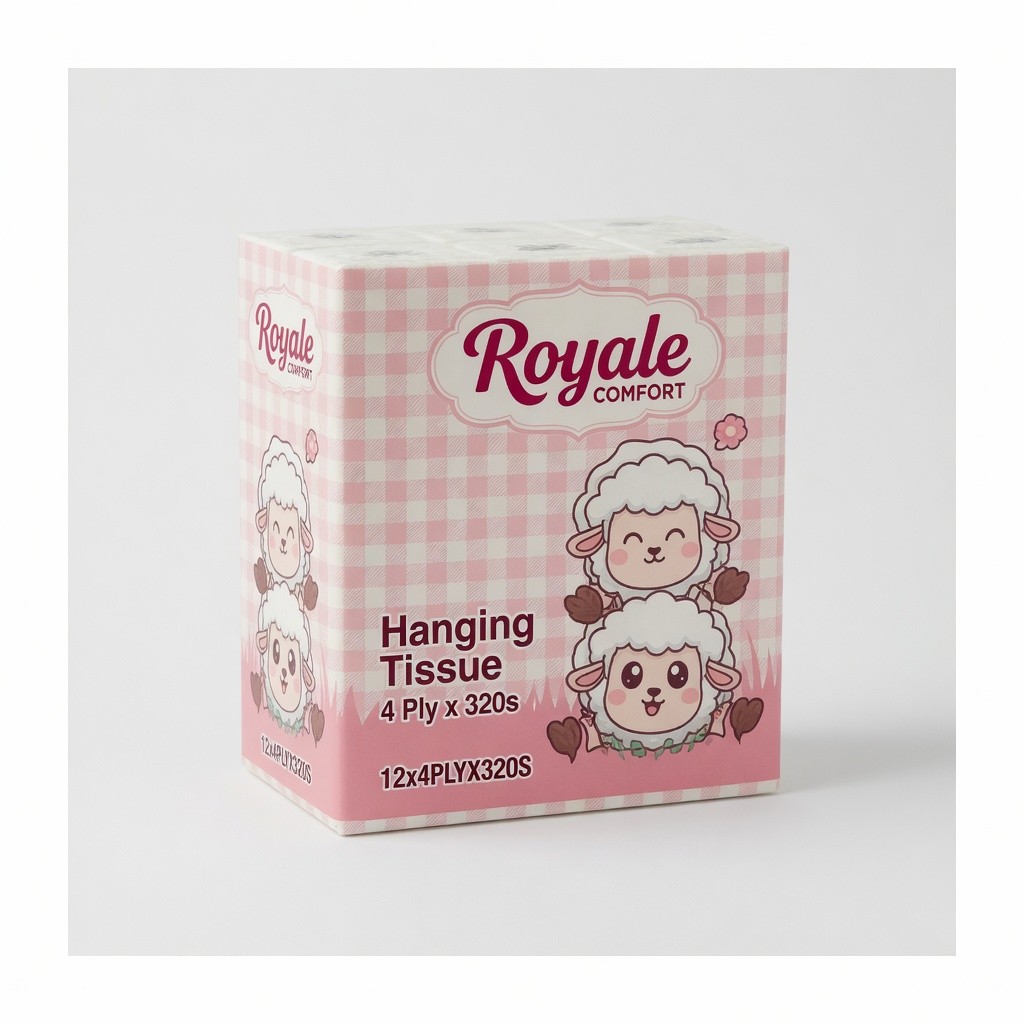 Royale Comfort Hanging Tissue 4 Ply x 320s