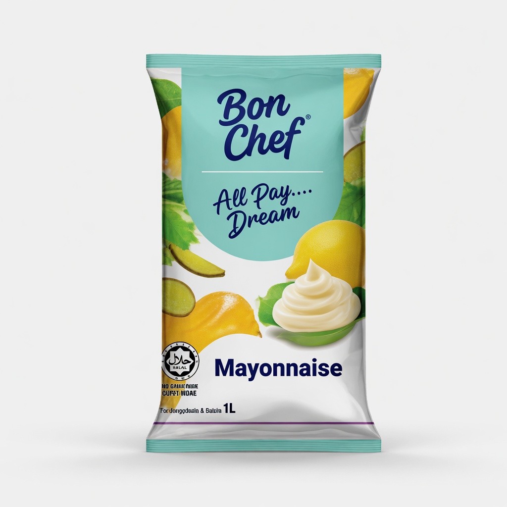 Bon Chef Mayonnaise (Pouch) 1L