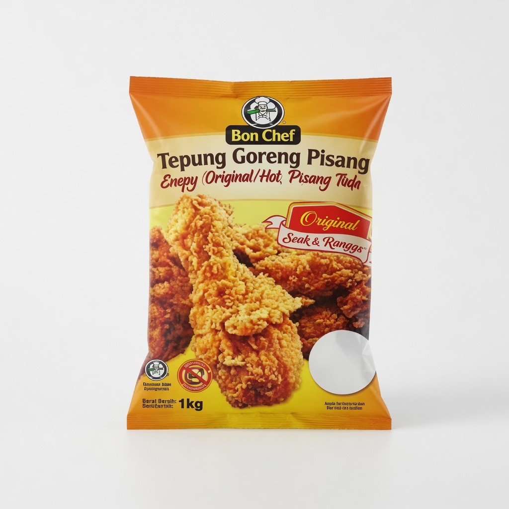 Bon Chef Tepung Goreng Pisang (Original/Hot & Spicy) 1kg