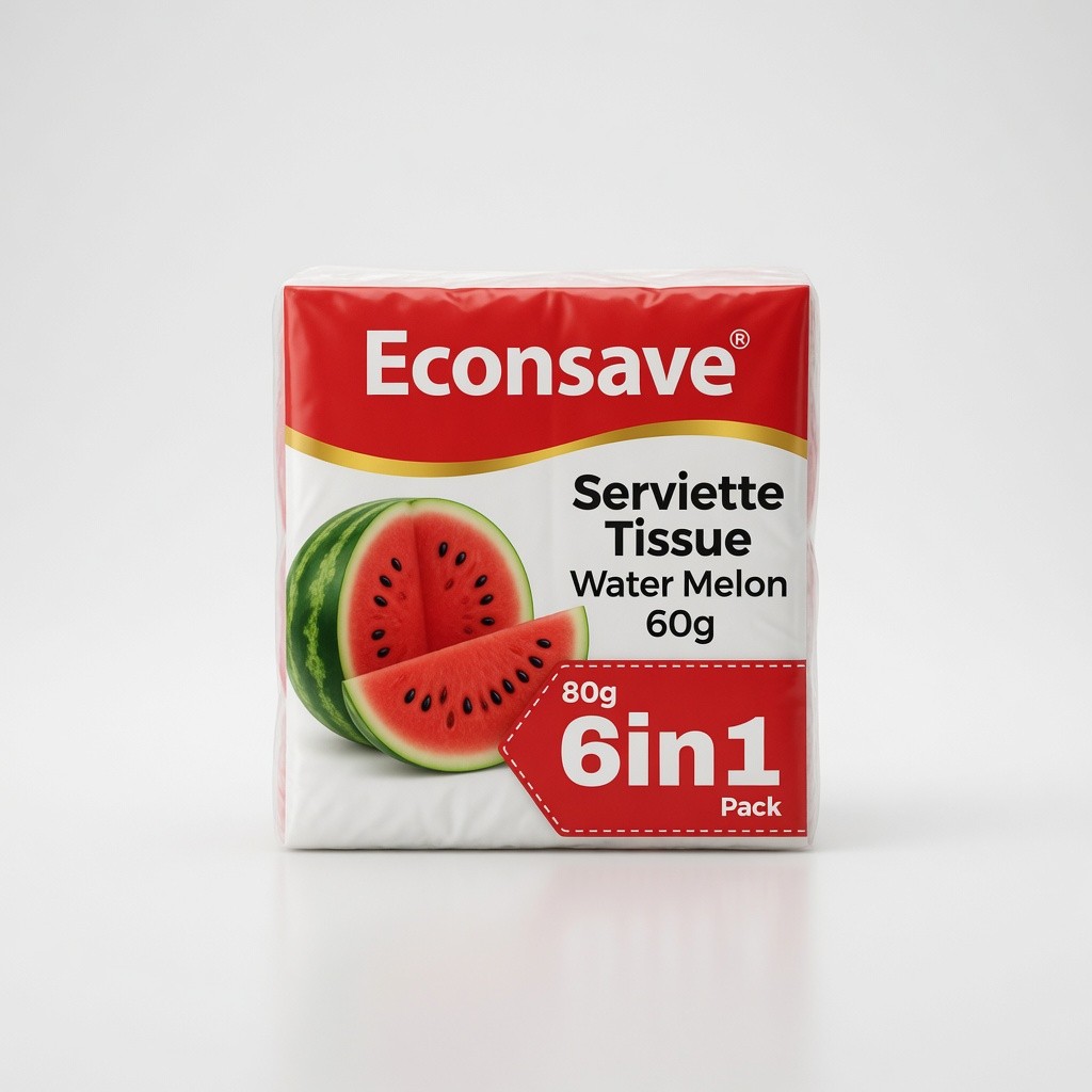 Econsave Serviette Tissue Water Melon