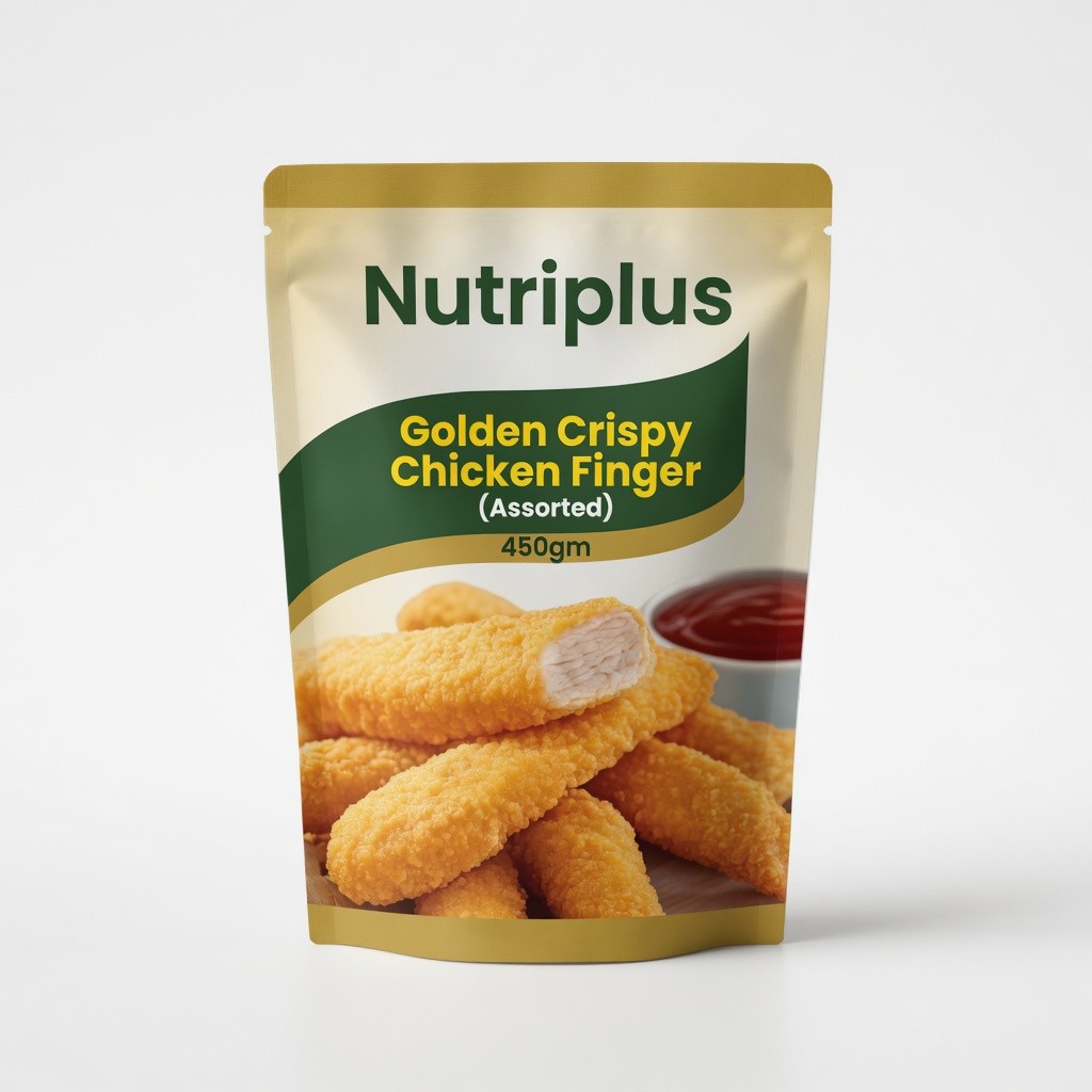 Nutriplus Golden Crispy Chicken Finger (Assorted)