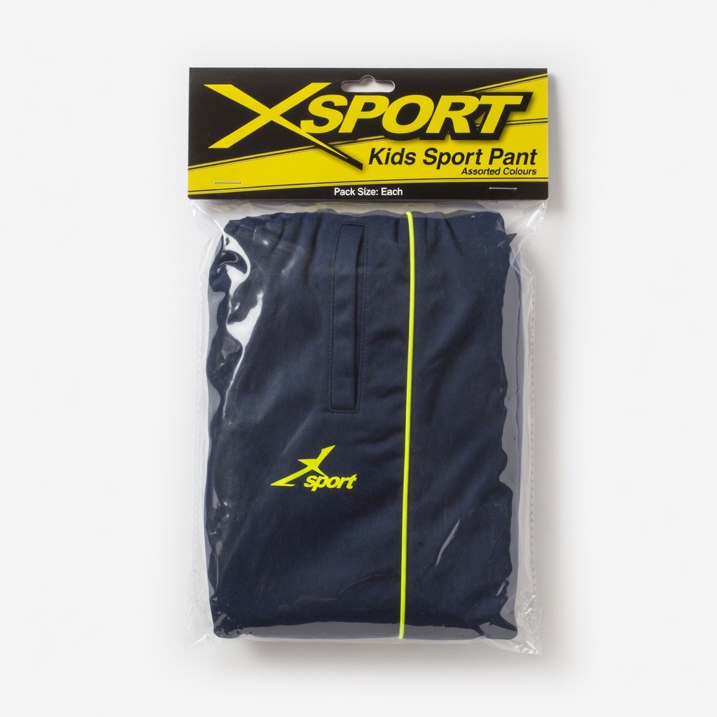 Xsport Kids Sport Pant Assorted Colours
