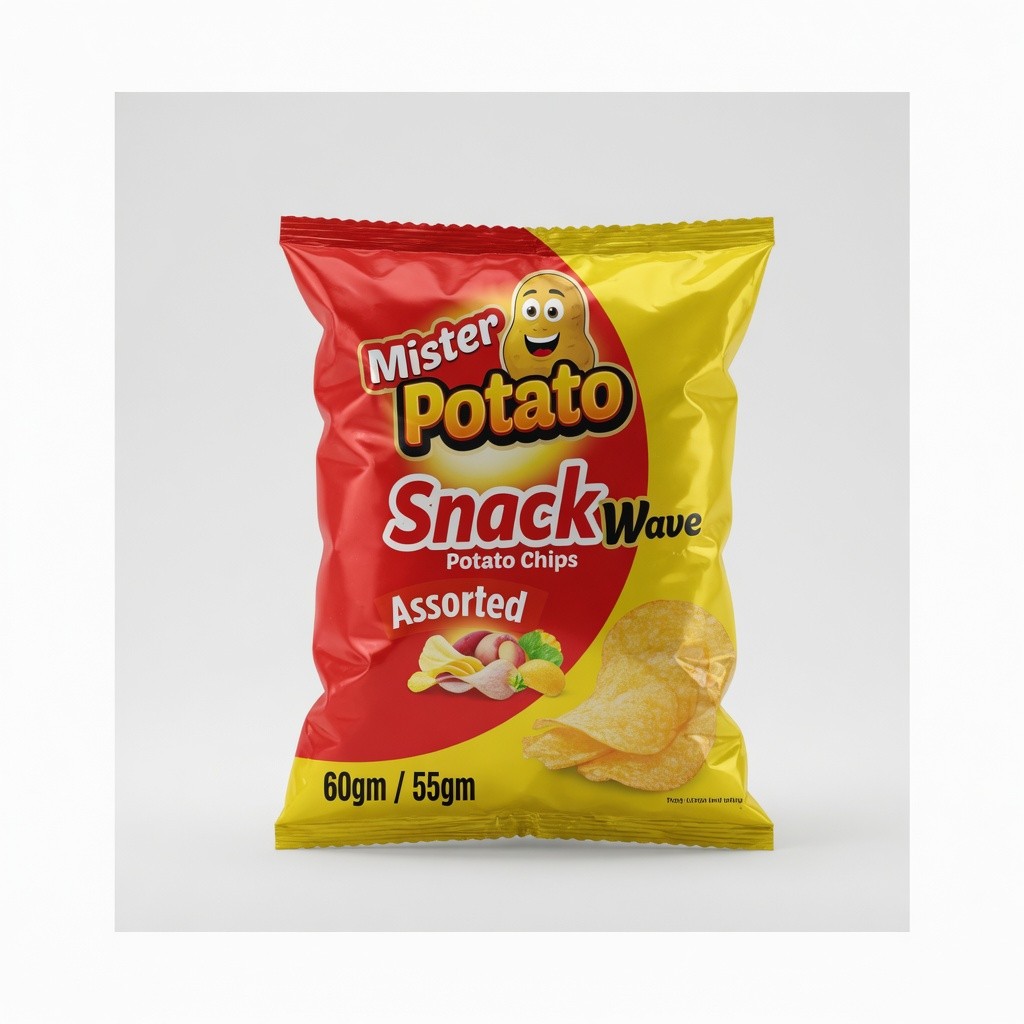 Mister Potato Potato Chips/Snack Wave (Assorted