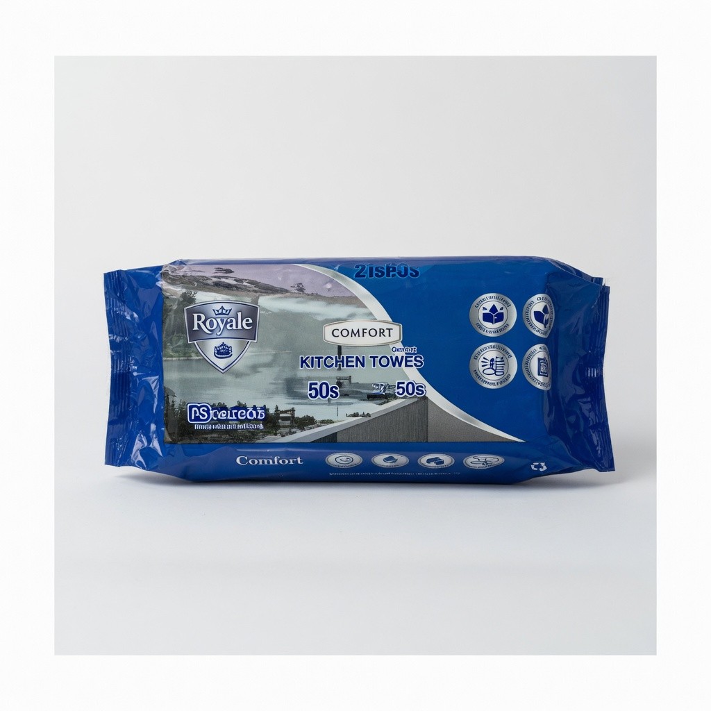 Royale Comfort Kitchen Wipes 50s