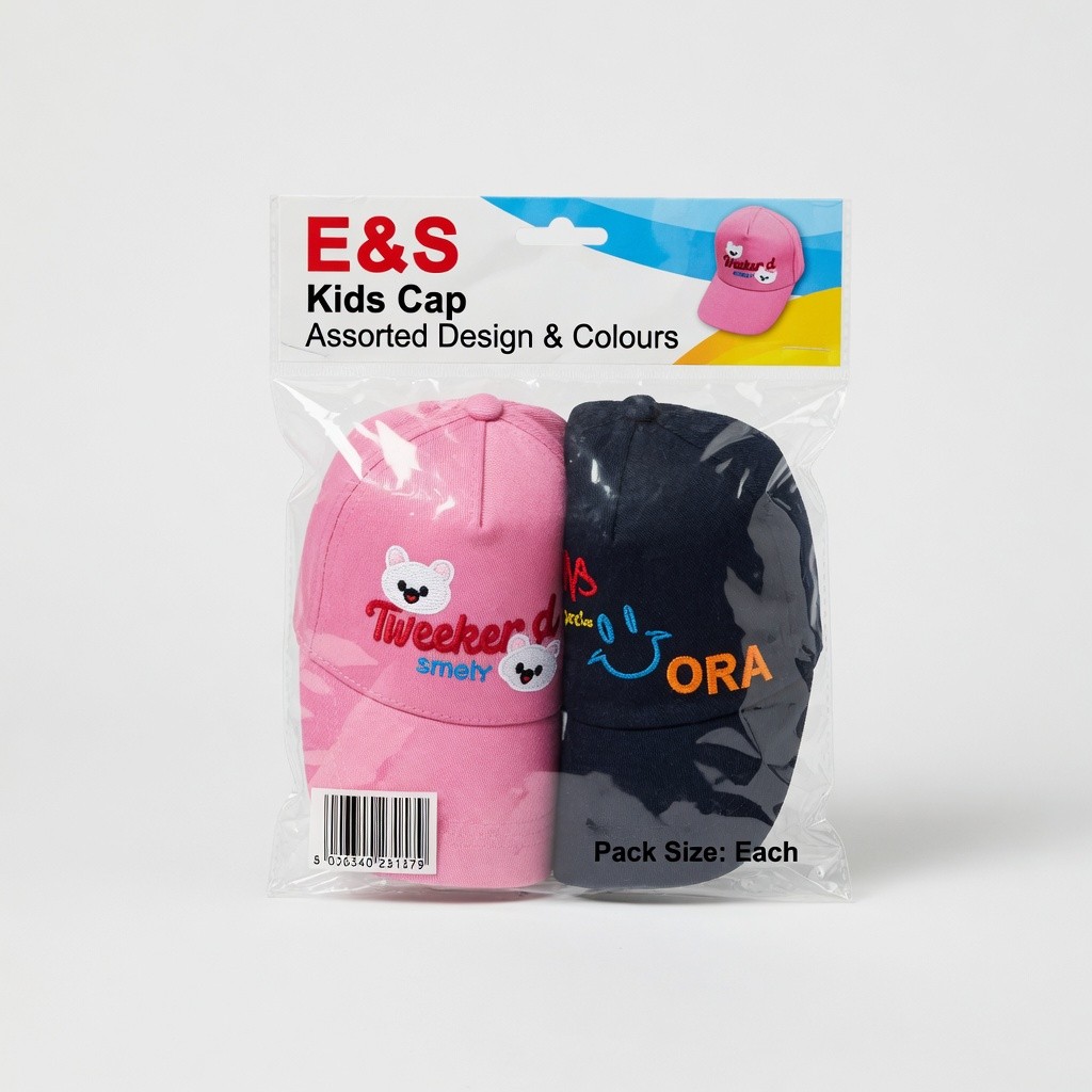 E&s Kids Cap Assorted Design & Colours