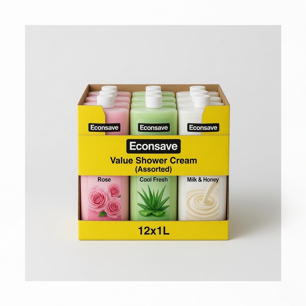 Econsave Value Shower Cream (Assorted)