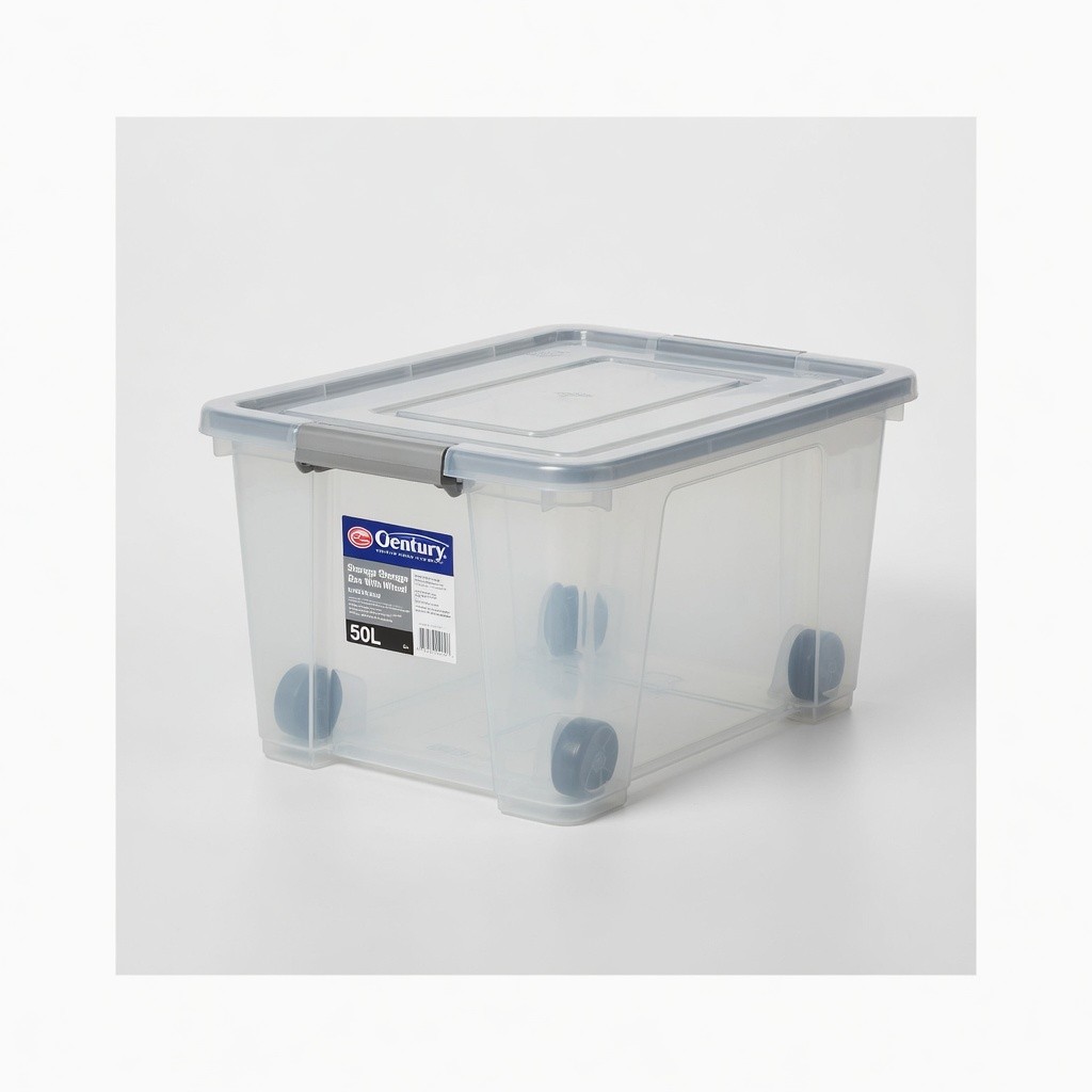Century Storage Box With Wheel