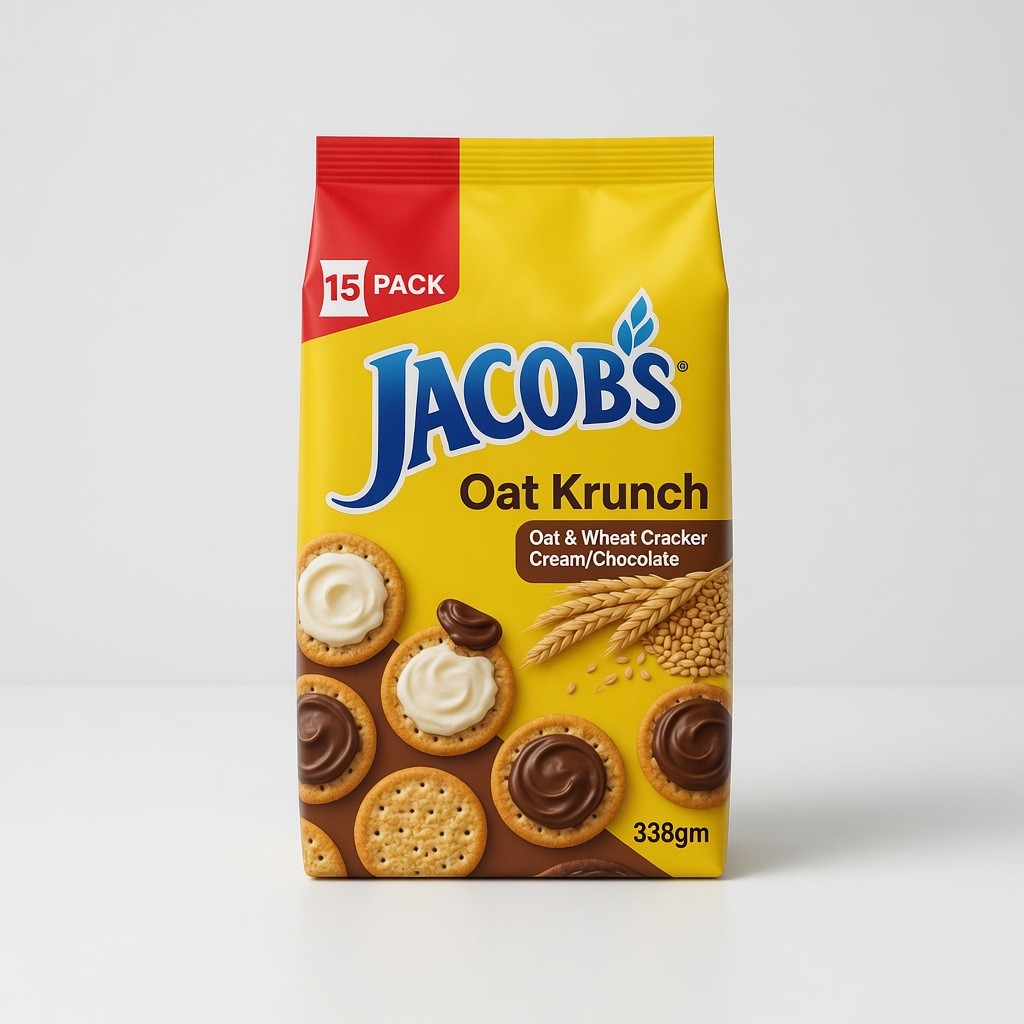 Oat Krunch Dark Chocolate Cracker/Cream Cracker Assorted