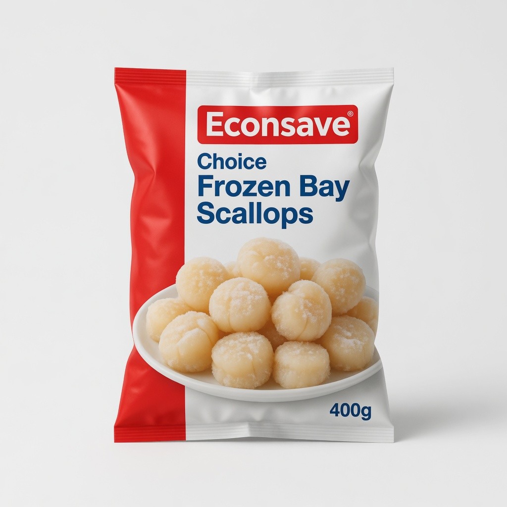 Econsave Choice Frozen Bay Scallops