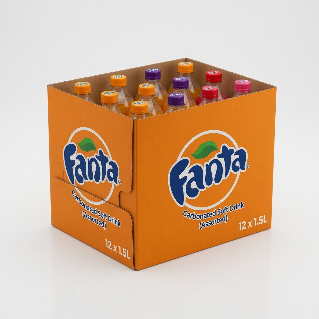 Fanta Carbonated Soft Drink Assorted