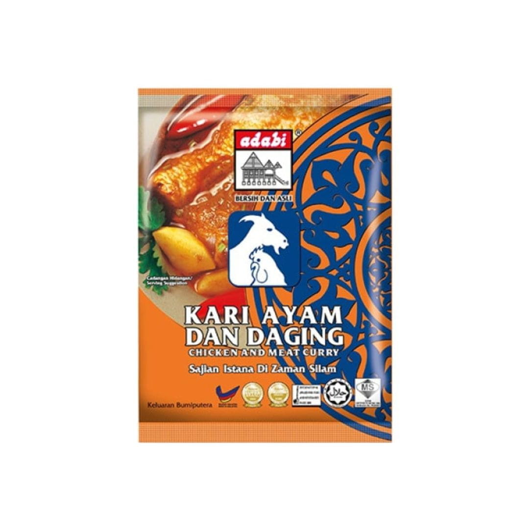 Adabi Kari Ayam & Daging 24g