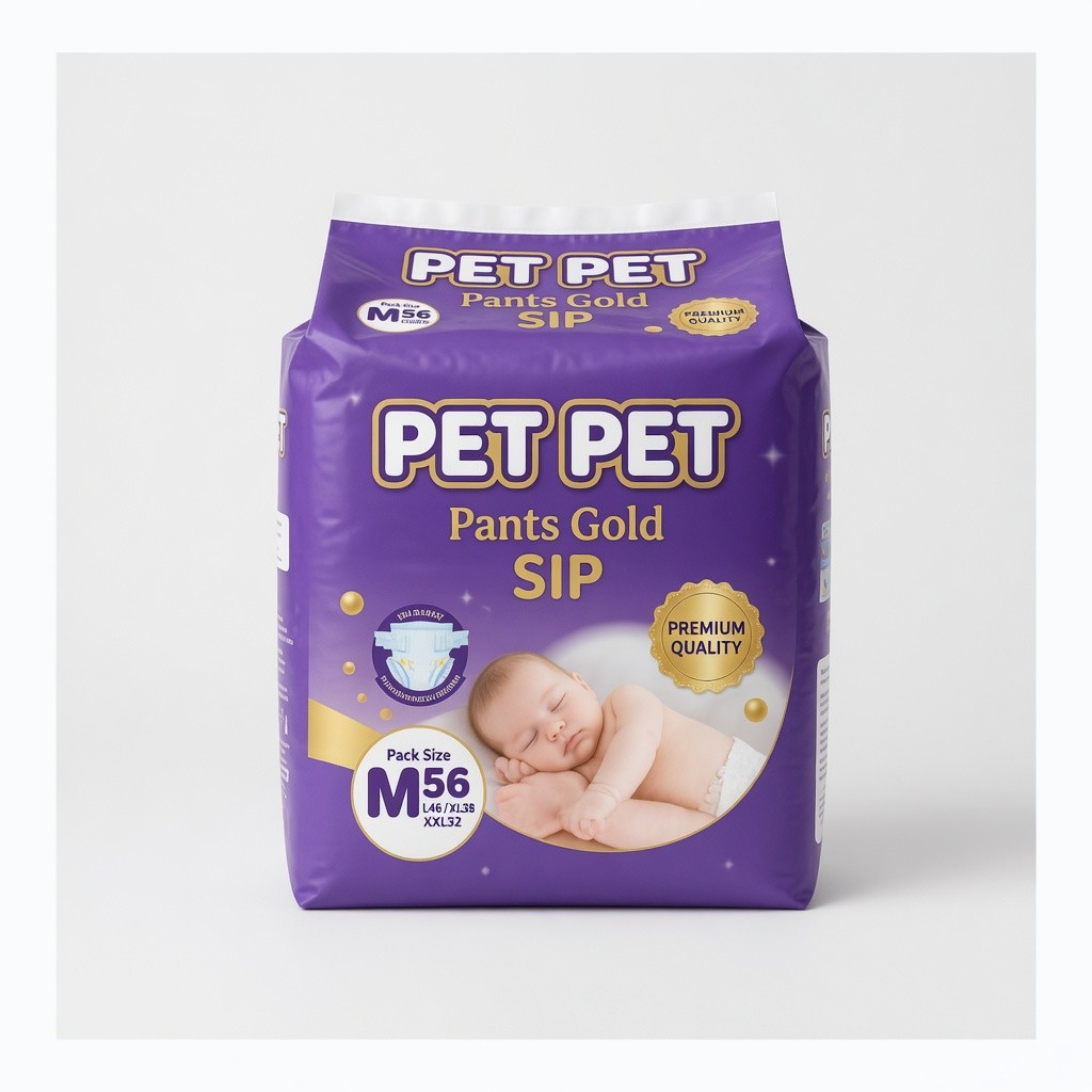 Pet Pet Gold+ Pants Super Jumbo Pack (Assorted)