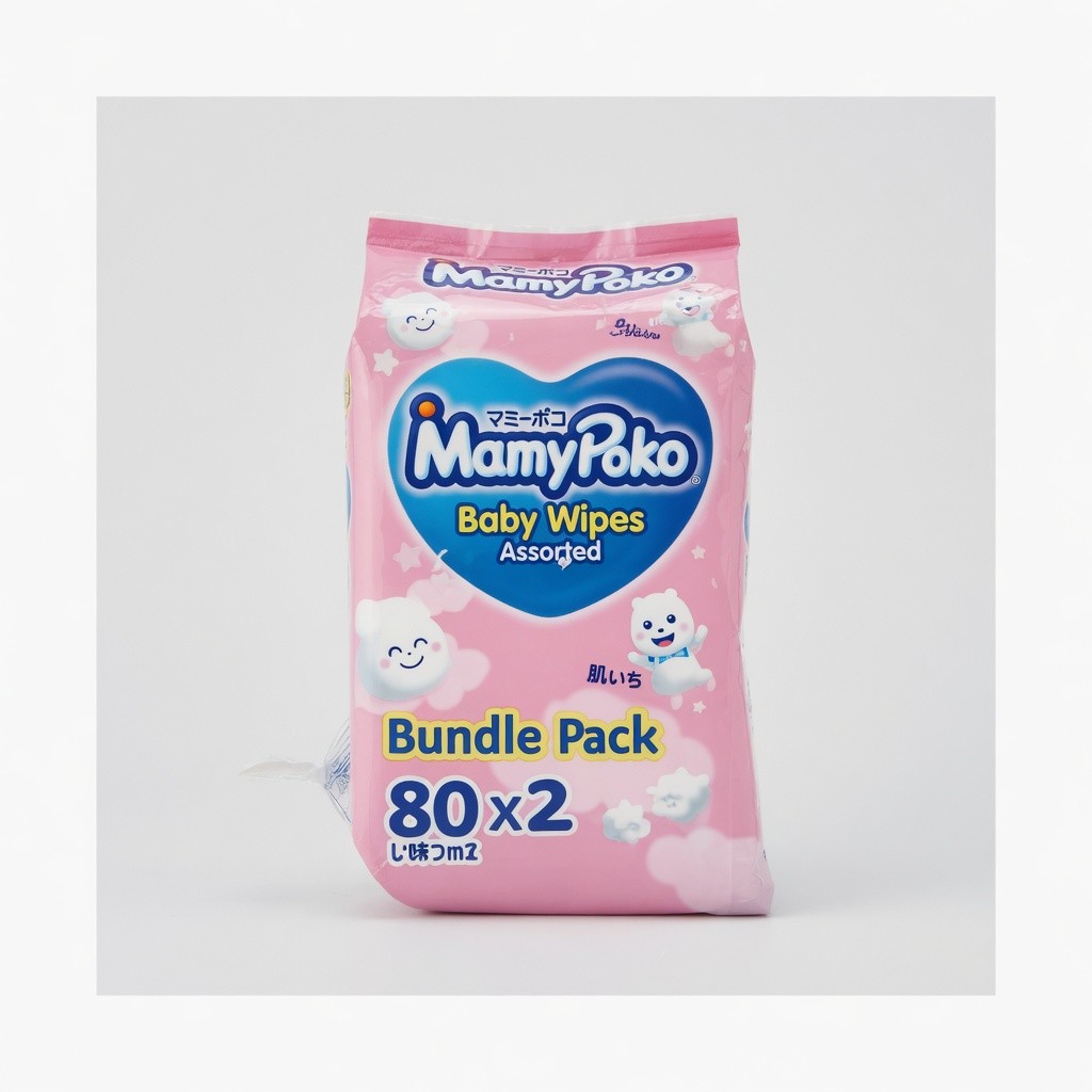 Mamypoko Baby Wipes Assorted