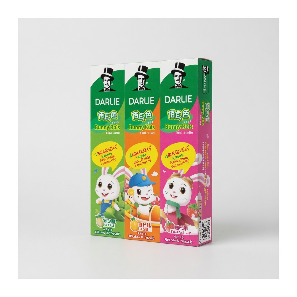 Darlie Bunny Kit Toothpaste Assorted