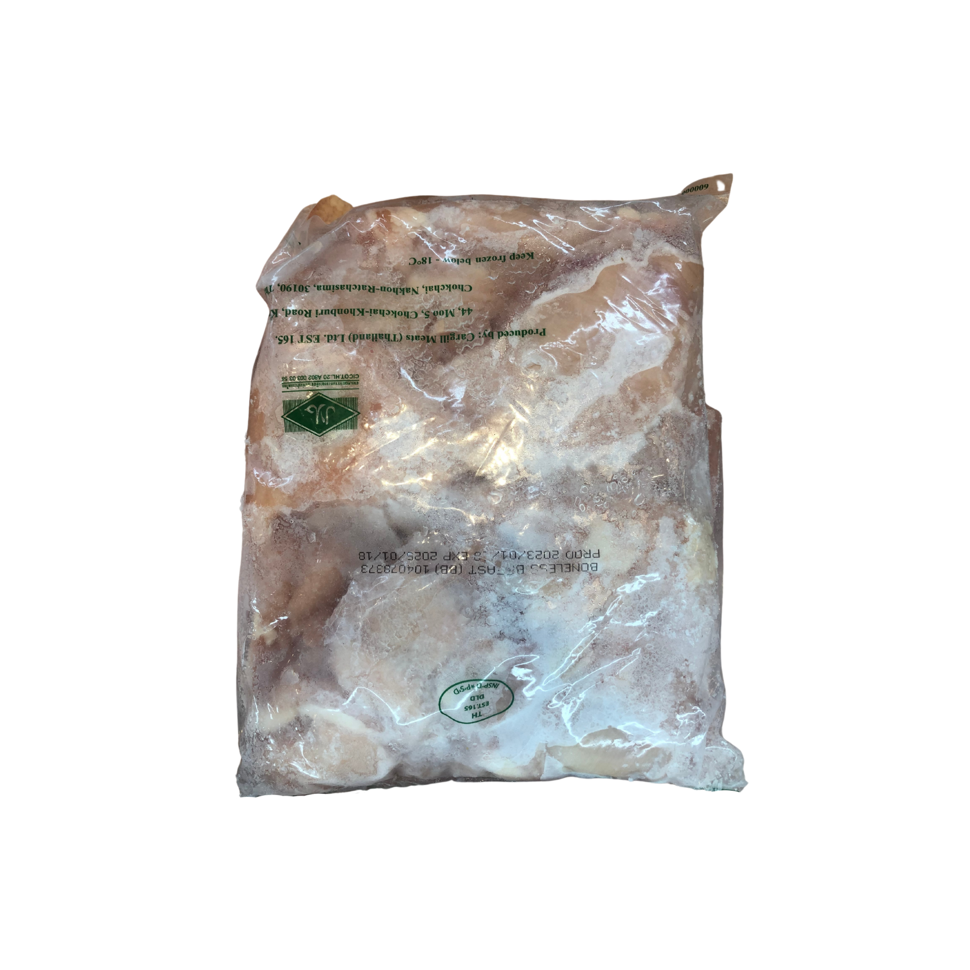 Tha Frz Chicken B/breast 2kg