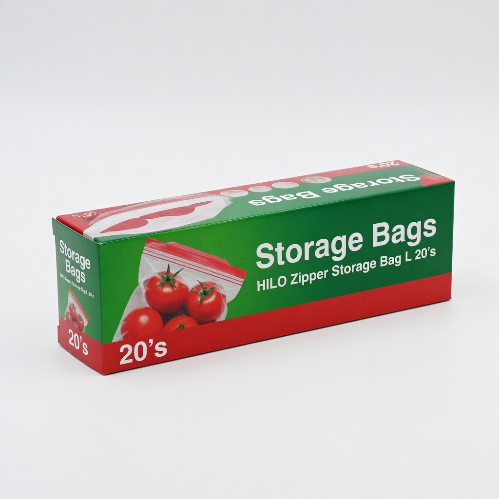 Hilo Zipper Storage Bag L 20's