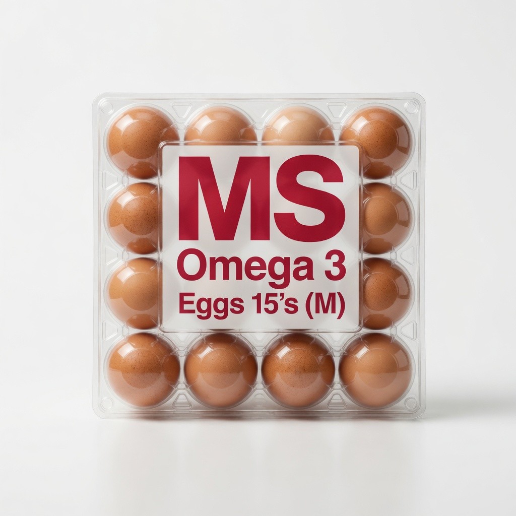 Ms Omega 3 Eggs 15's (m