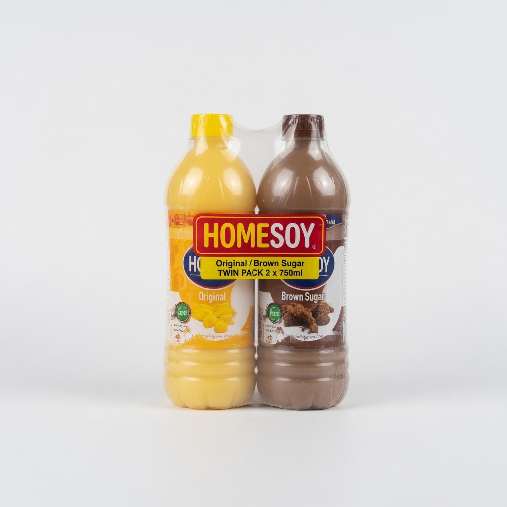 Homesoy Original/Brown Sugar Twin Pack