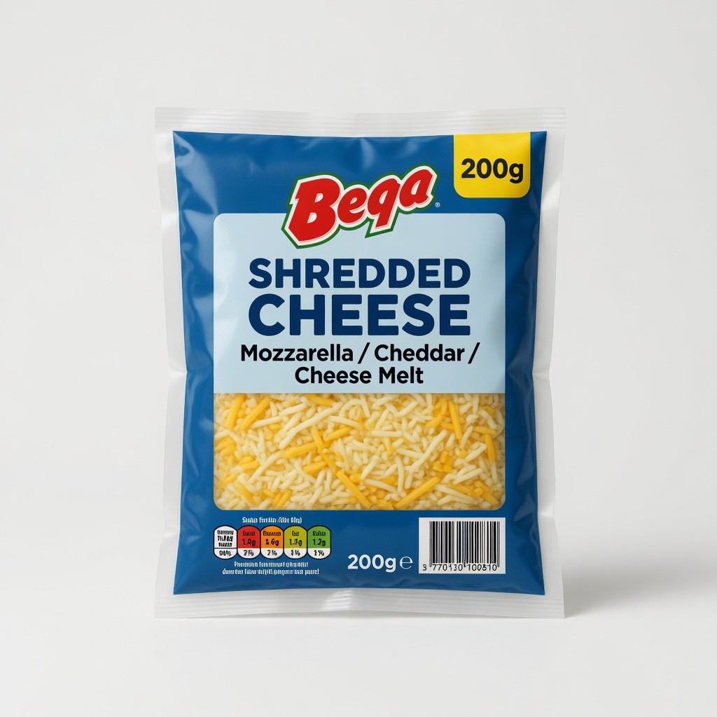 Bega Shredded Mozzarella/Cheddar/Cheese Melt