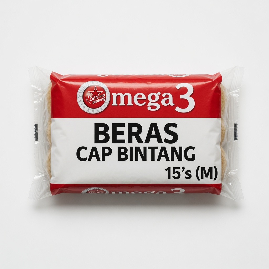 Beras Cap Bintang Omega 3