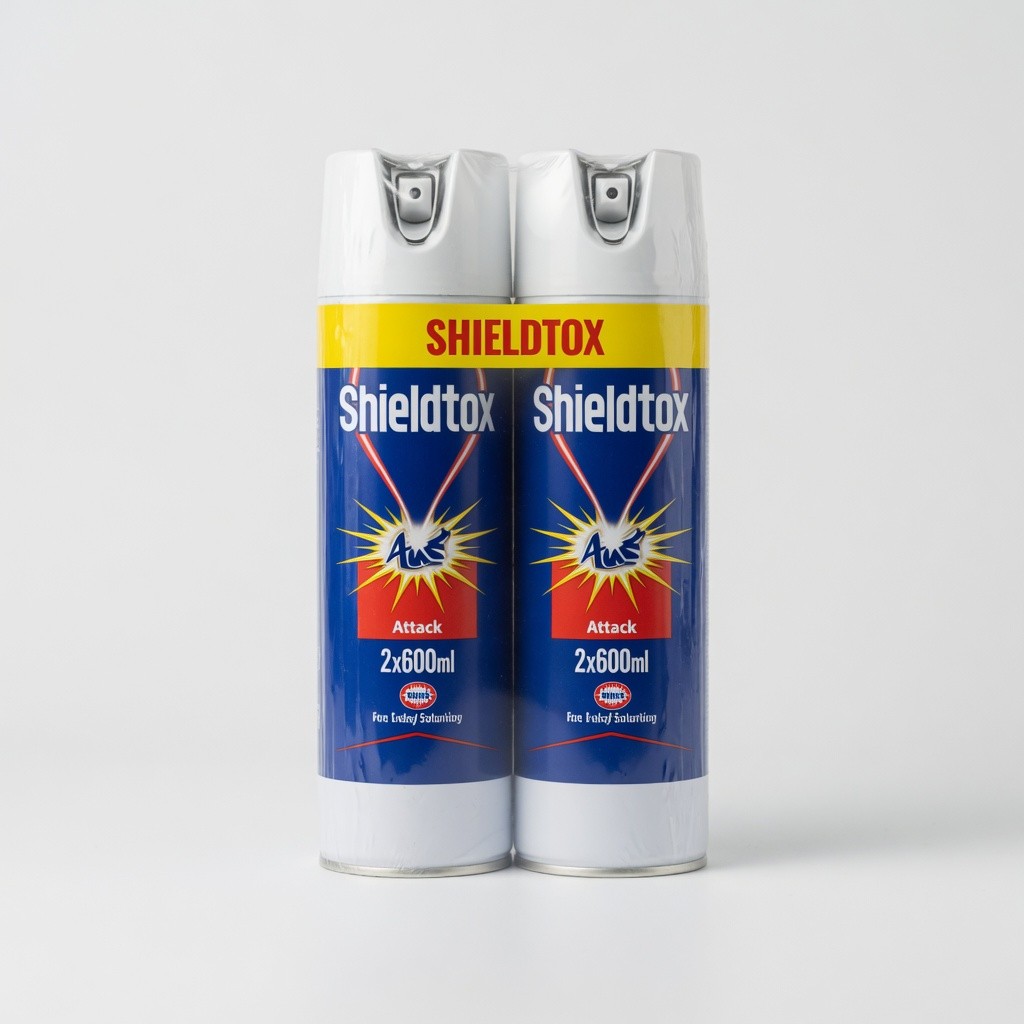 Shieldtox Attack Aerosol 2×600ml