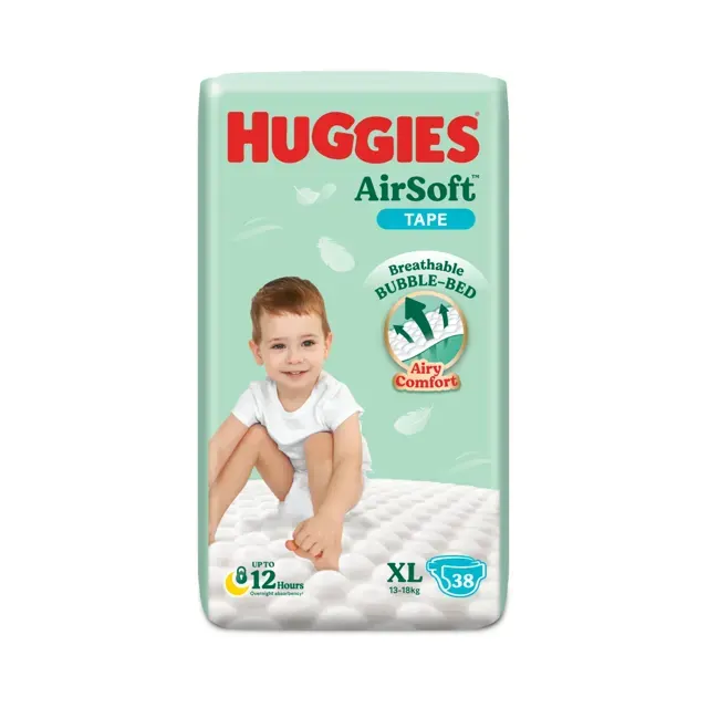 Huggies Diapers Airsoft Sjp (Extra Large) 38sheets