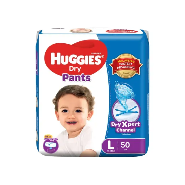Huggies Dry Pants Baby Diapers (Large) 48pcs/pack