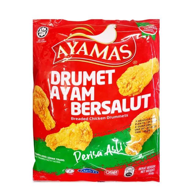 Ayamas Hot and Spicy Breaded Chicken Drummets 850g
