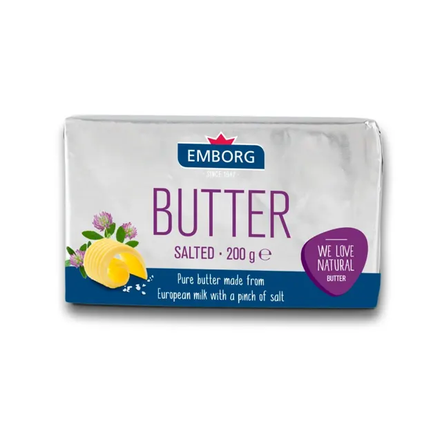Emborg Salted Cook & Bake Buttery 200g