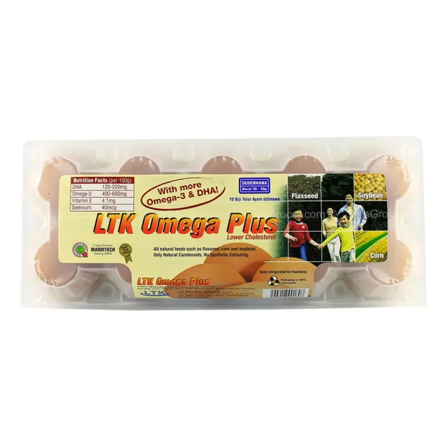 Ltk Omega Plus Chicken Egg 10pcs/pack