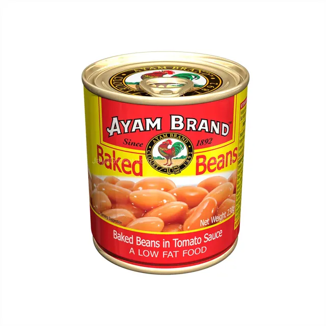 Ayam Brand Baked Beans in Tomato Sauce with Parmesan Cheese 230g
