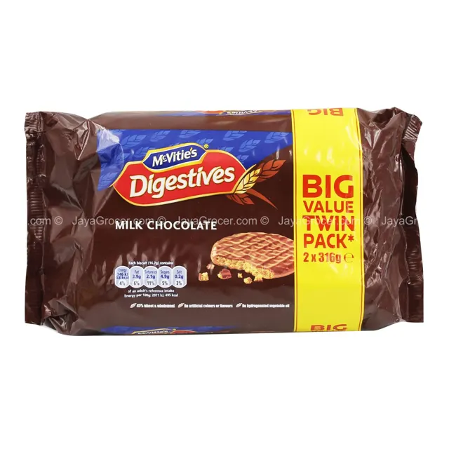 Mcvities To Go Milk Digest Biscuits 33.3g x 6