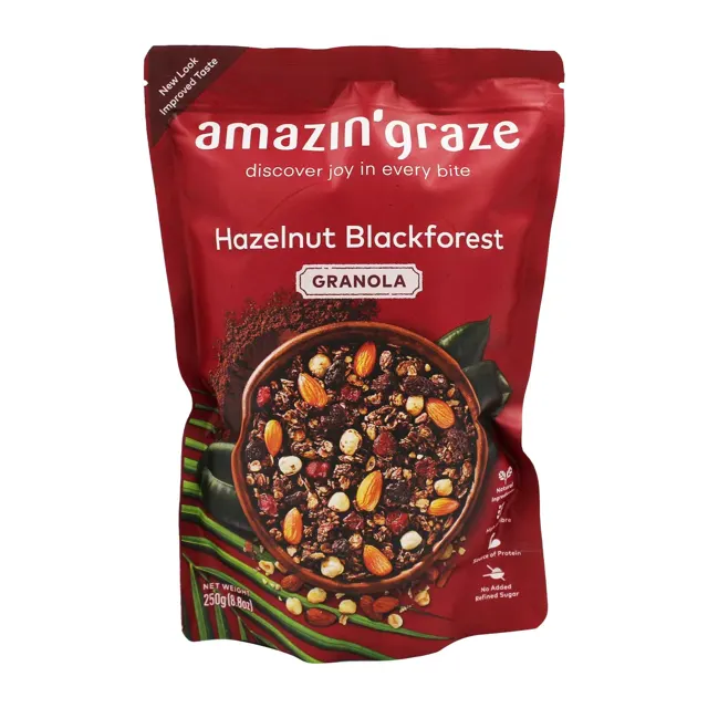 Amazin Graze Chocolate Hazelnut Granola Bites 40g