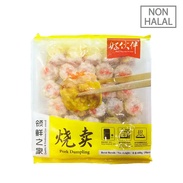 Non-Halal] Best Partner Frozen Pork Dumpling 600g