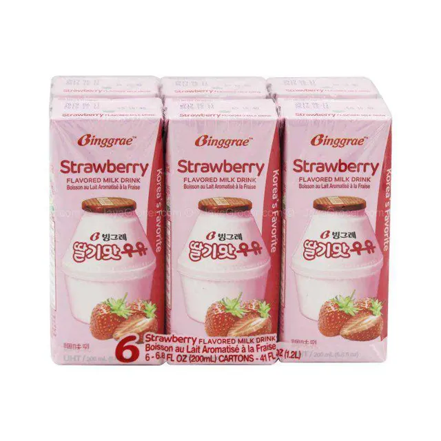 Binggrae Strawberry Milk 200ml