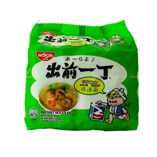 Nissin Instant Ndl Garlic Chicken 5×82g