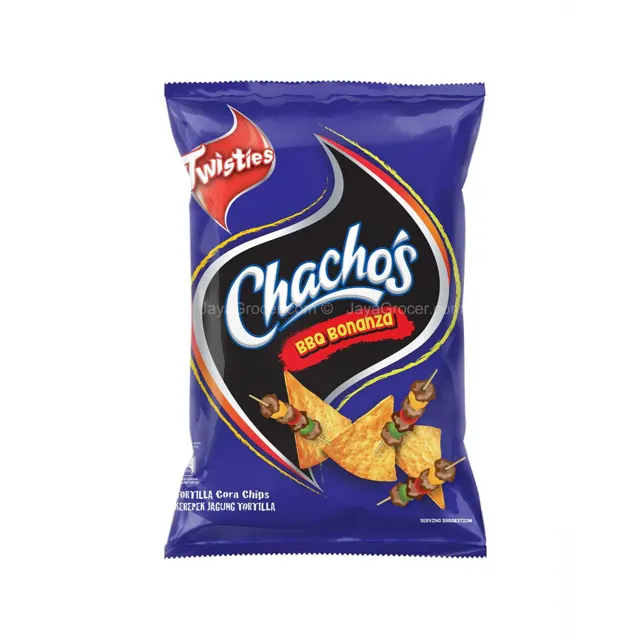 Chachos Tortilla Corn Chips Bbq Bonanza Flavour 70g