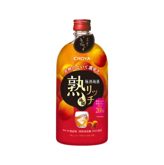 Non Halal] Choya Jyuku Rich Umeshu 720ml