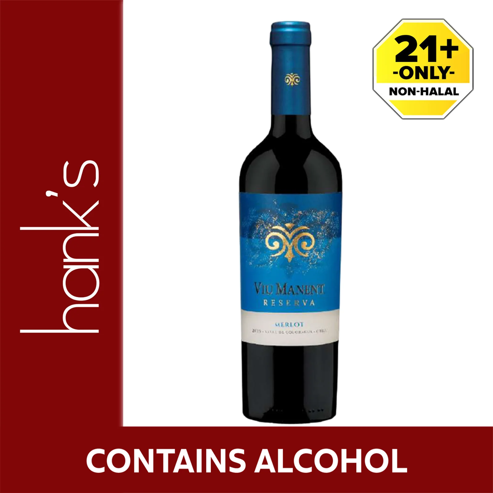 Viu Manent Merlot Reserve Wine 750ml