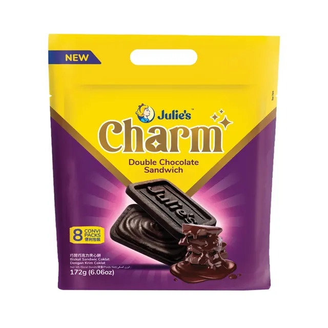 Julie's Charm Double Chocolate Tiramisu Sandwich