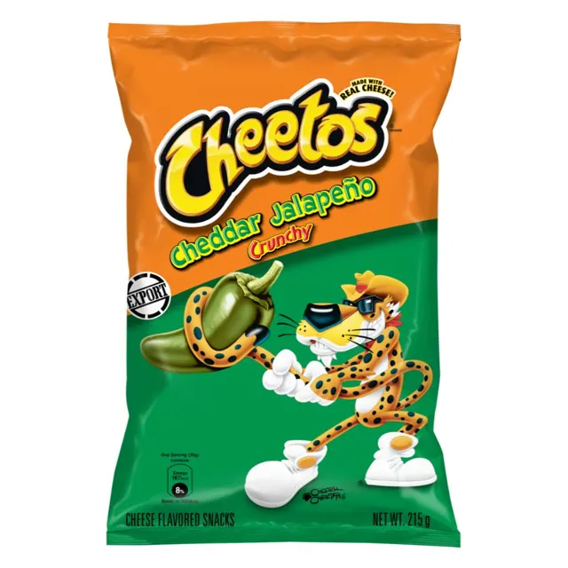 Cheetos Crunchy Cheddar Jalapeno Cheese Snack 226.8g