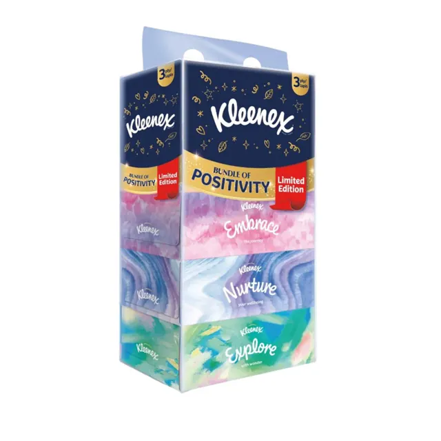 Kleenex Ft Box Comfort Care 3ply 5×90s