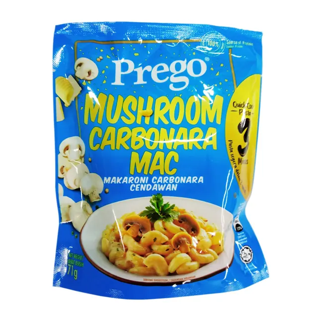 Prego Mushroom Carbonara Mac Instant Pasta 71g