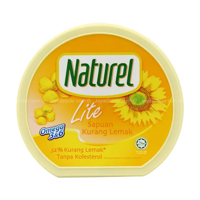 Naturel Soft Margarine Reduce Fat Spread 250g