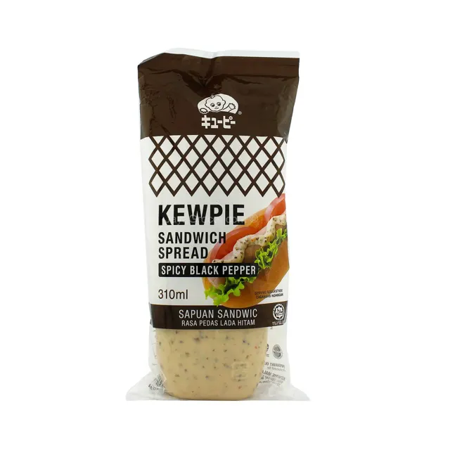 M -Kewpie Sdwc Sprd Spicy Black Pepper 310ml
