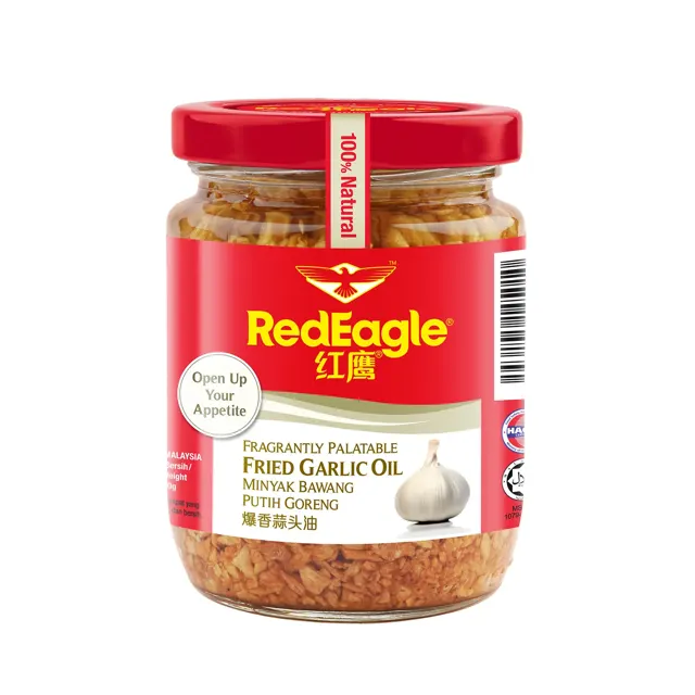 Red Eagle Mala Fried Garlic Oil 200g