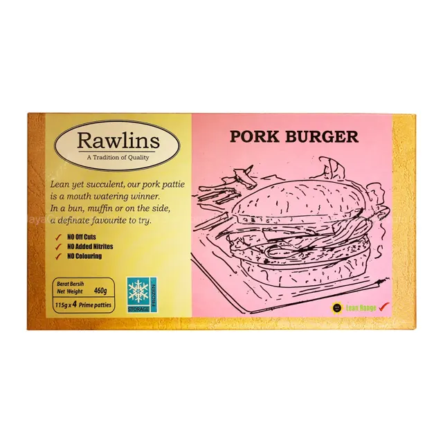 Non-Halal] Rawlins Pork and Cranberry Sausages 1pack