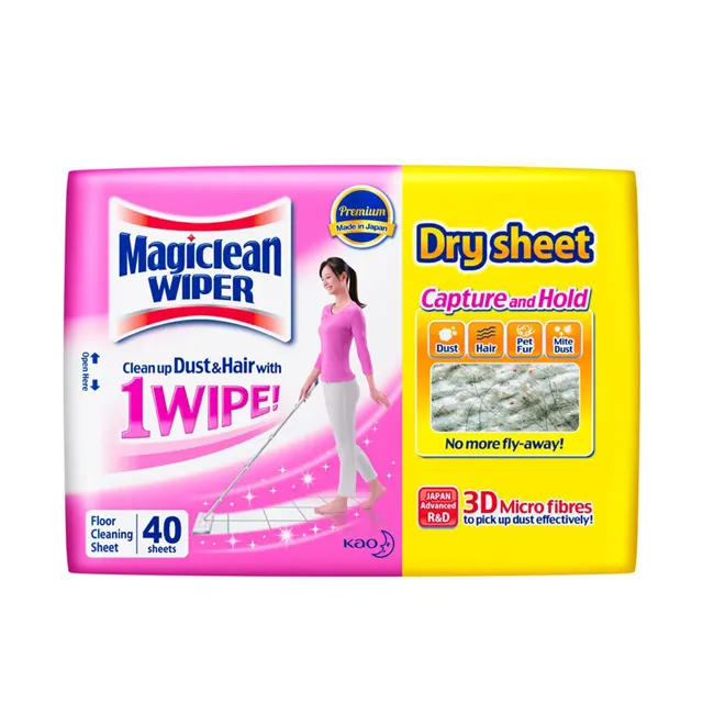 Kao Magiclean Wiper Sheet (Mint) 10pcs/pack
