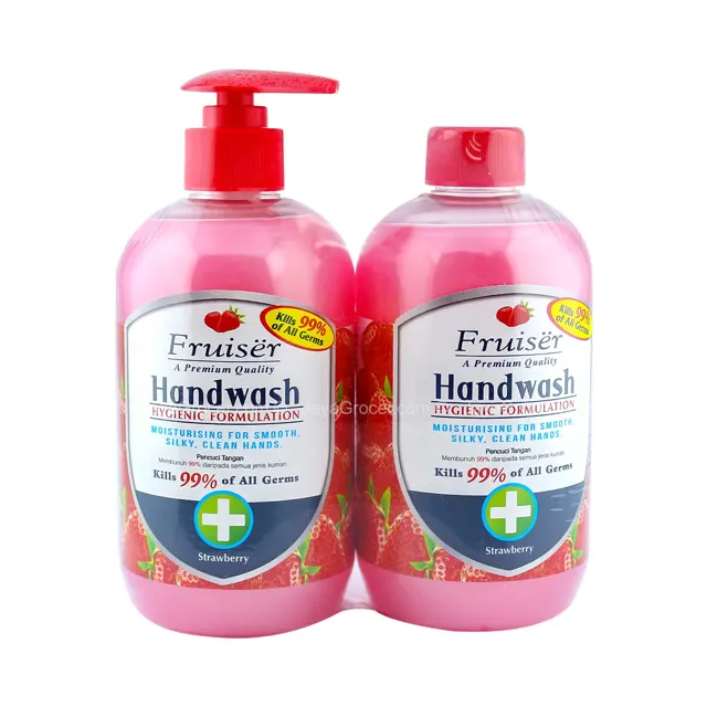 Fruiser Lemon Hand Wash Twin Pack 500ml x 2