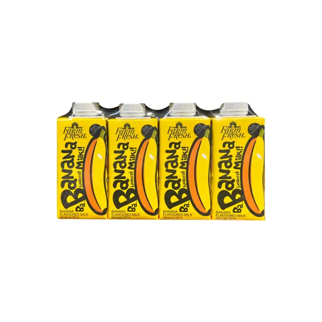 Farm Fresh Banana UHT Milk 200ml x 4